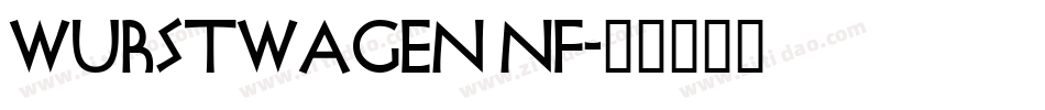 Wurstwagen NF字体转换